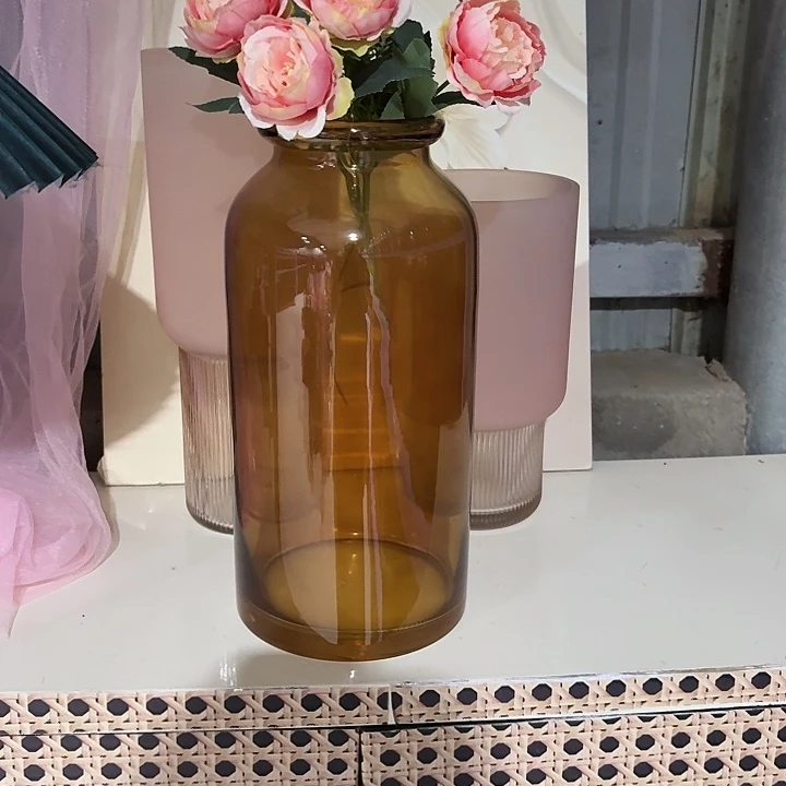 咖色花瓶高32厘米