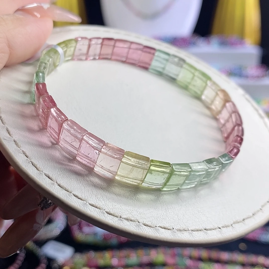 未镶嵌手链碧玺手牌