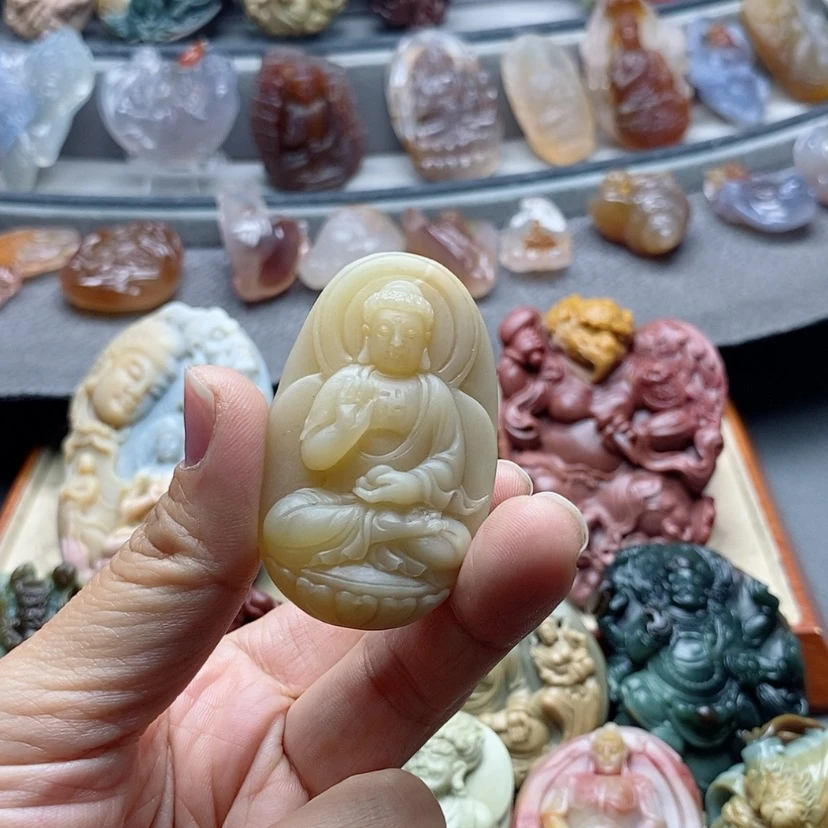 【闪购商品】未镶嵌吊坠定制石英质玉