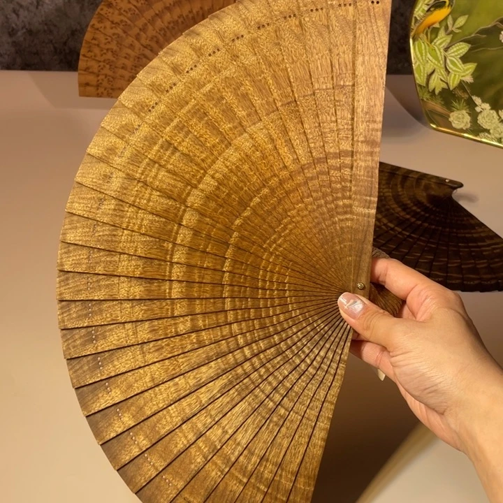 金丝楠苏扇金丝楠折扇22
