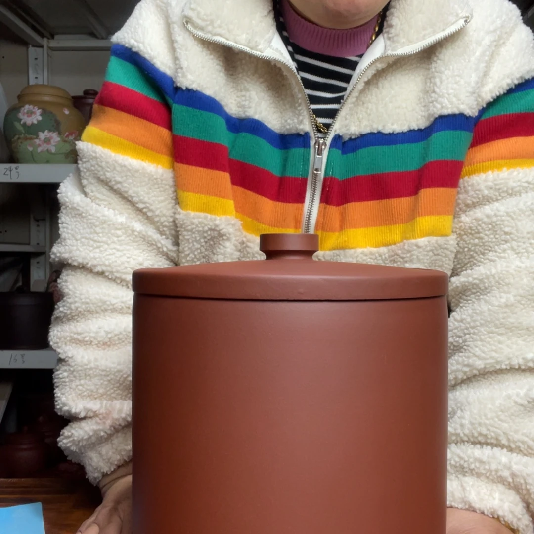 紫砂茶叶罐今天晚上