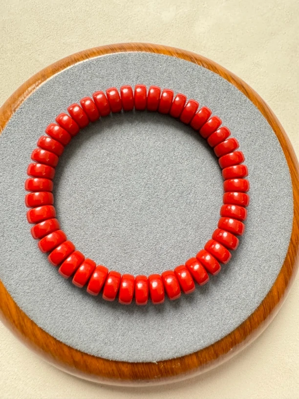 大圣3号 科西嘉岛红色手串 H110