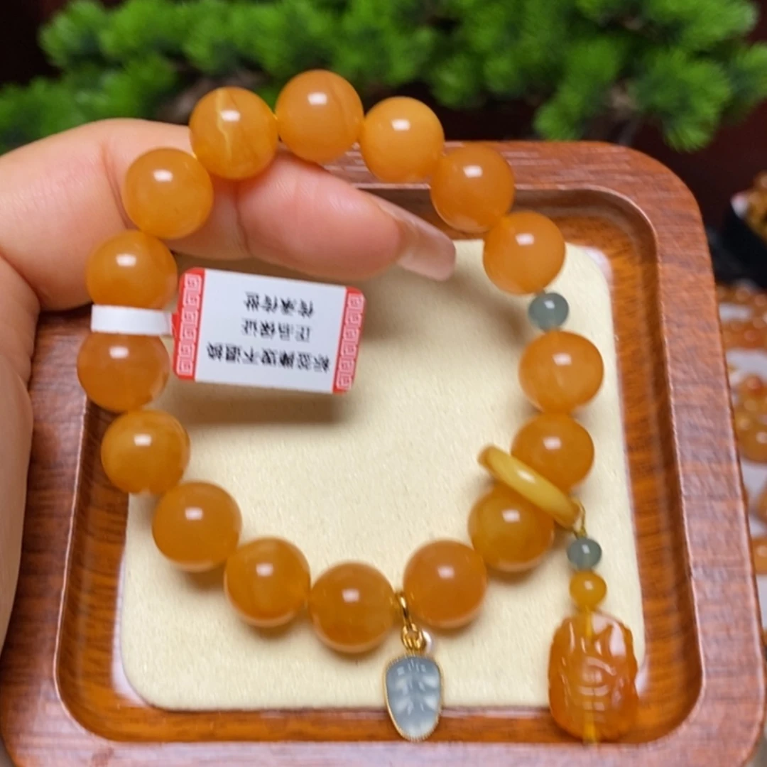 【闪购商品】手链蜜蜡未镶嵌手串