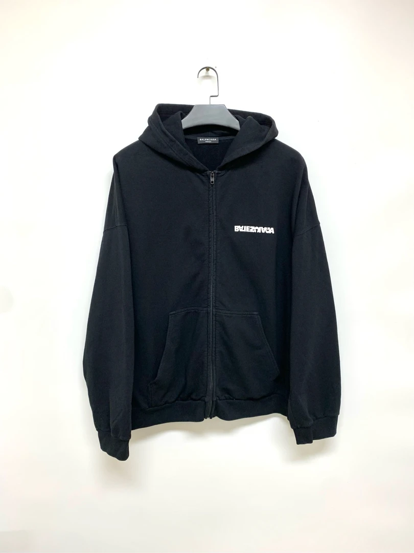 99新  【Balenclaga】巴黎世家反转刺绣拉链外套/4码 /Y11515713