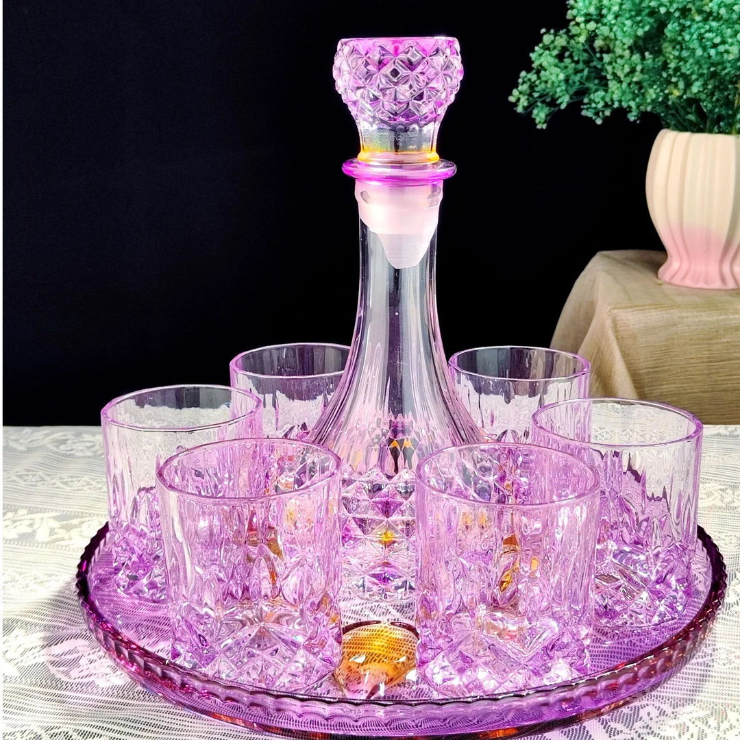 【金像】 8#紫钻创意酒瓶酒具+21#杯欧式家用