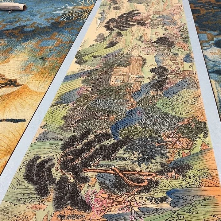 国画苏珊老师去伪存真原作