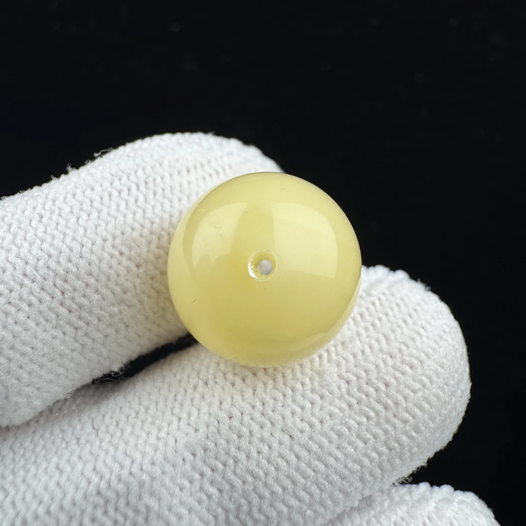 A3028天然蜜蜡制品 圆珠14mm一物一图假一罚十
