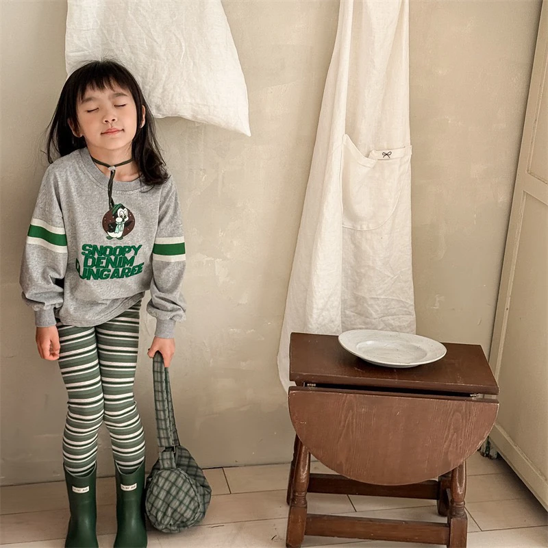 不童派2025春季童装儿童韩版春款长袖T恤卫衣男童女童春秋打底衫