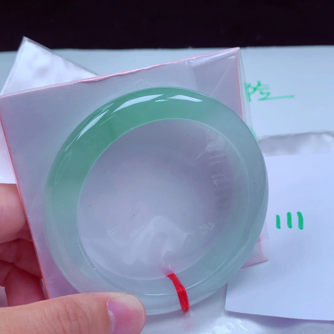 未镶嵌手镯翡翠缅甸天然A货翡翠57.9