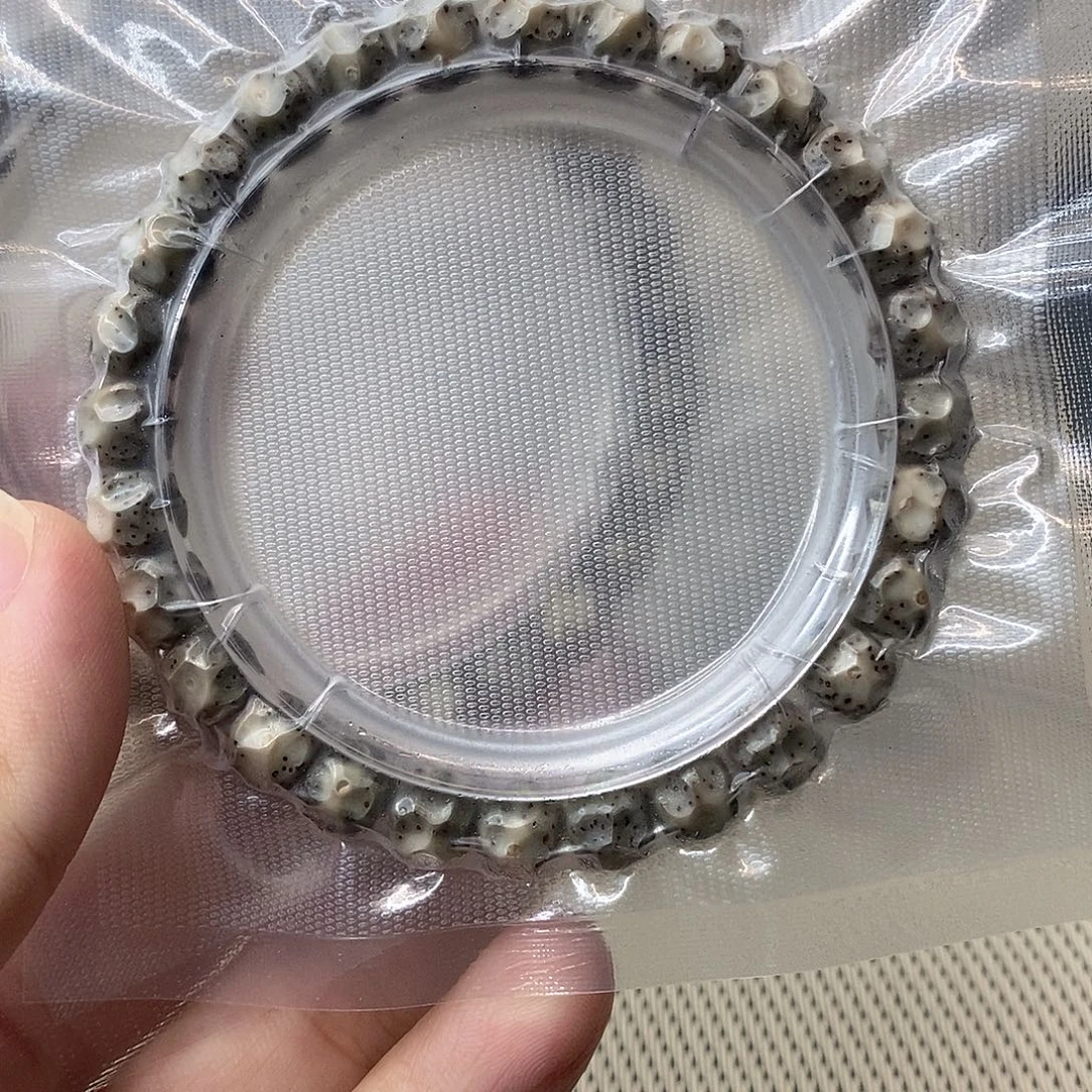 吊坠星月菩提石玉无相单圈87