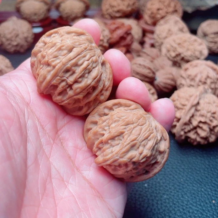 文玩核桃把件…**…41全品山地磨盘蝴蝶