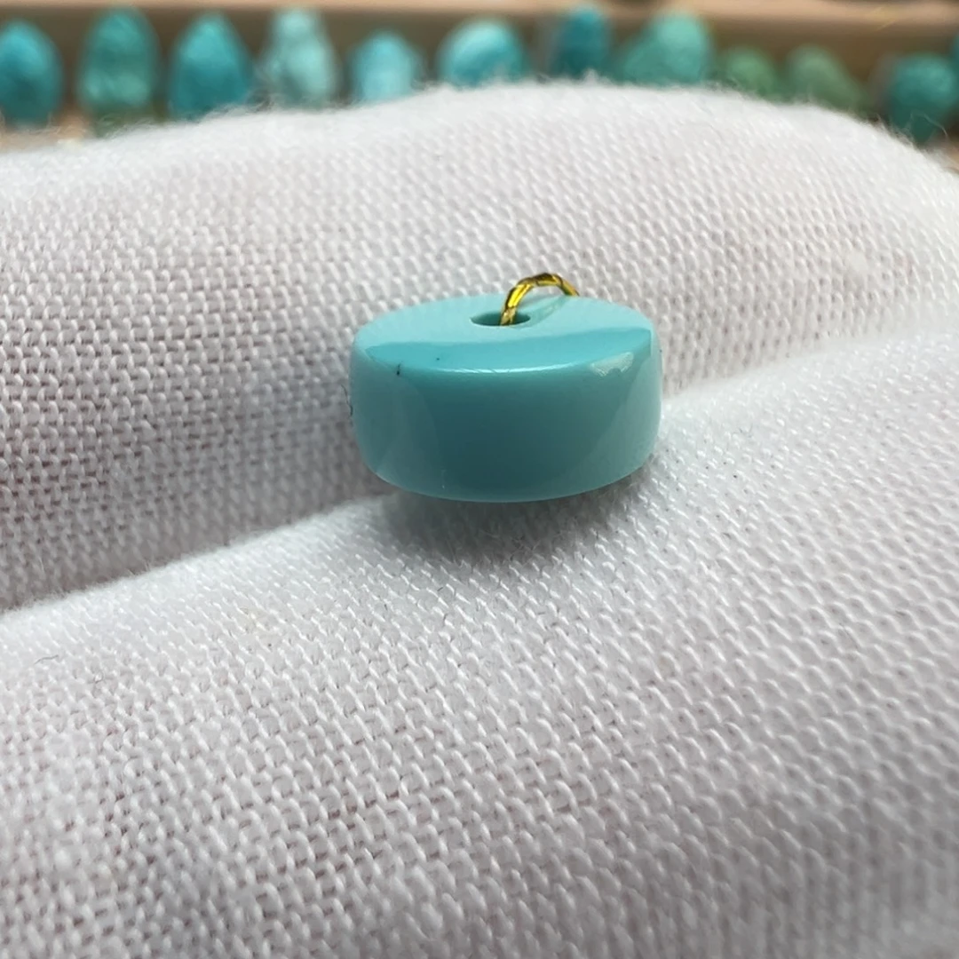 绿松石未镶嵌配饰9*4.1