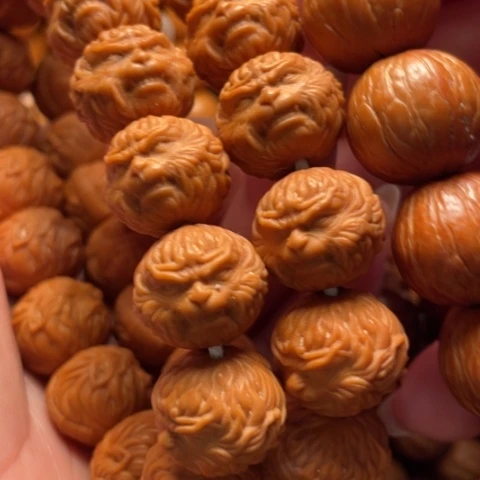 猴头核桃手串长*?悟空