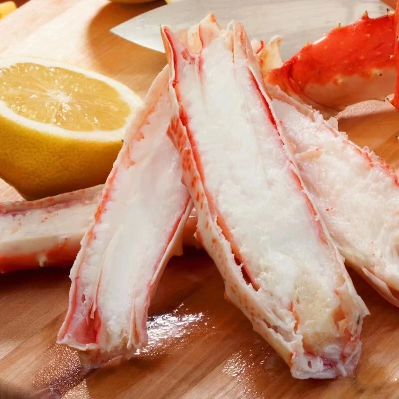 海朴帝王蟹俄罗斯超大帝王蟹腿熟冻海鲜蟹肉送礼高档高端正品