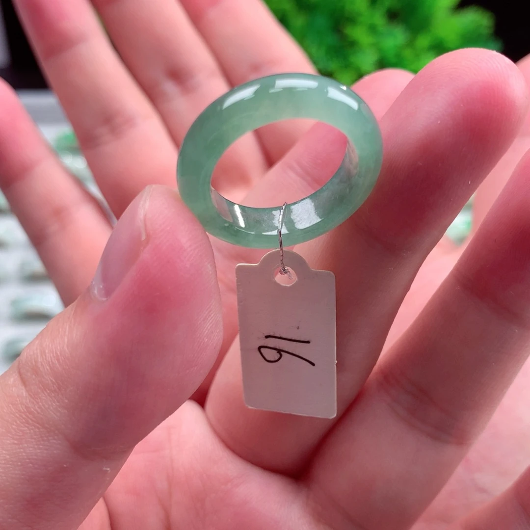 未镶嵌戒指翡翠天然