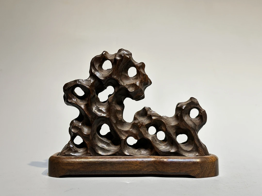 031典藏 京城老赵木器【笔山】竹木根雕摆件古典家具文房雅玩