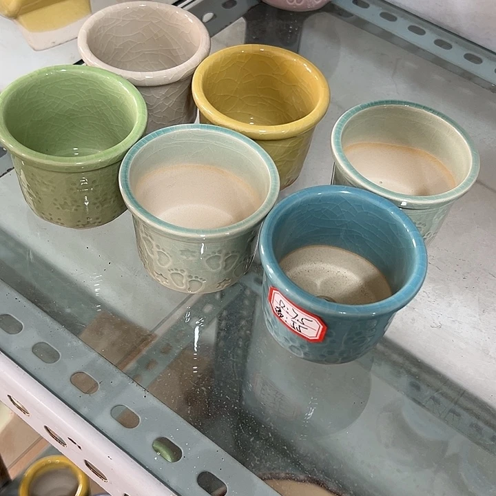 微瑕陶瓷花盆满12发