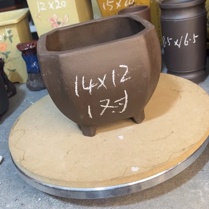 紫砂花盆紫砂花盆