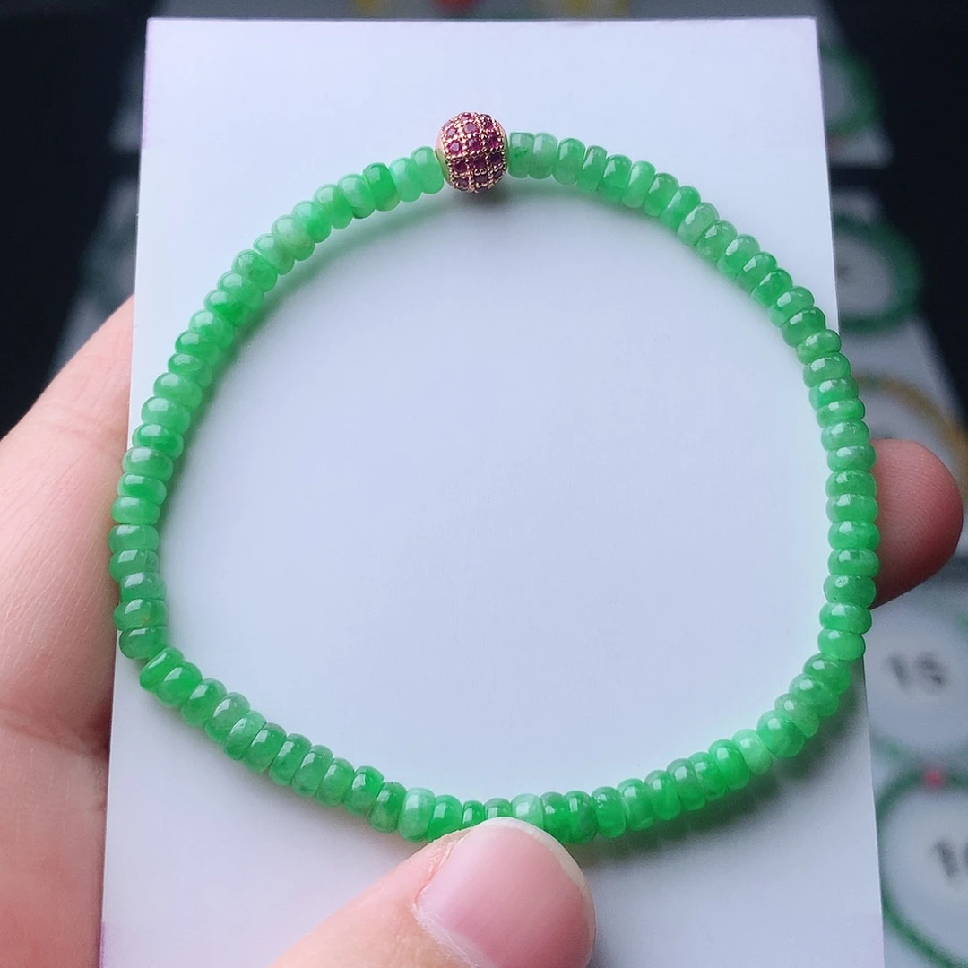 翡翠未镶嵌手链翡翠