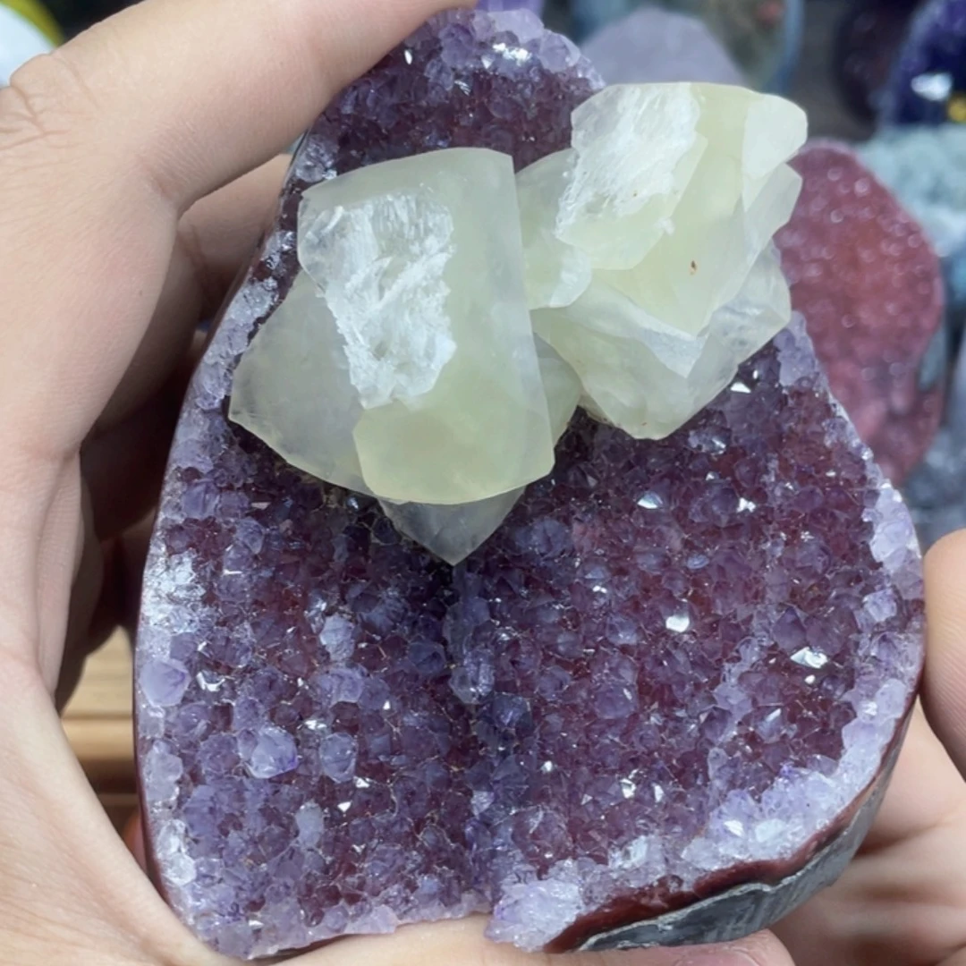 大型摆件（非配饰）紫晶未镶嵌