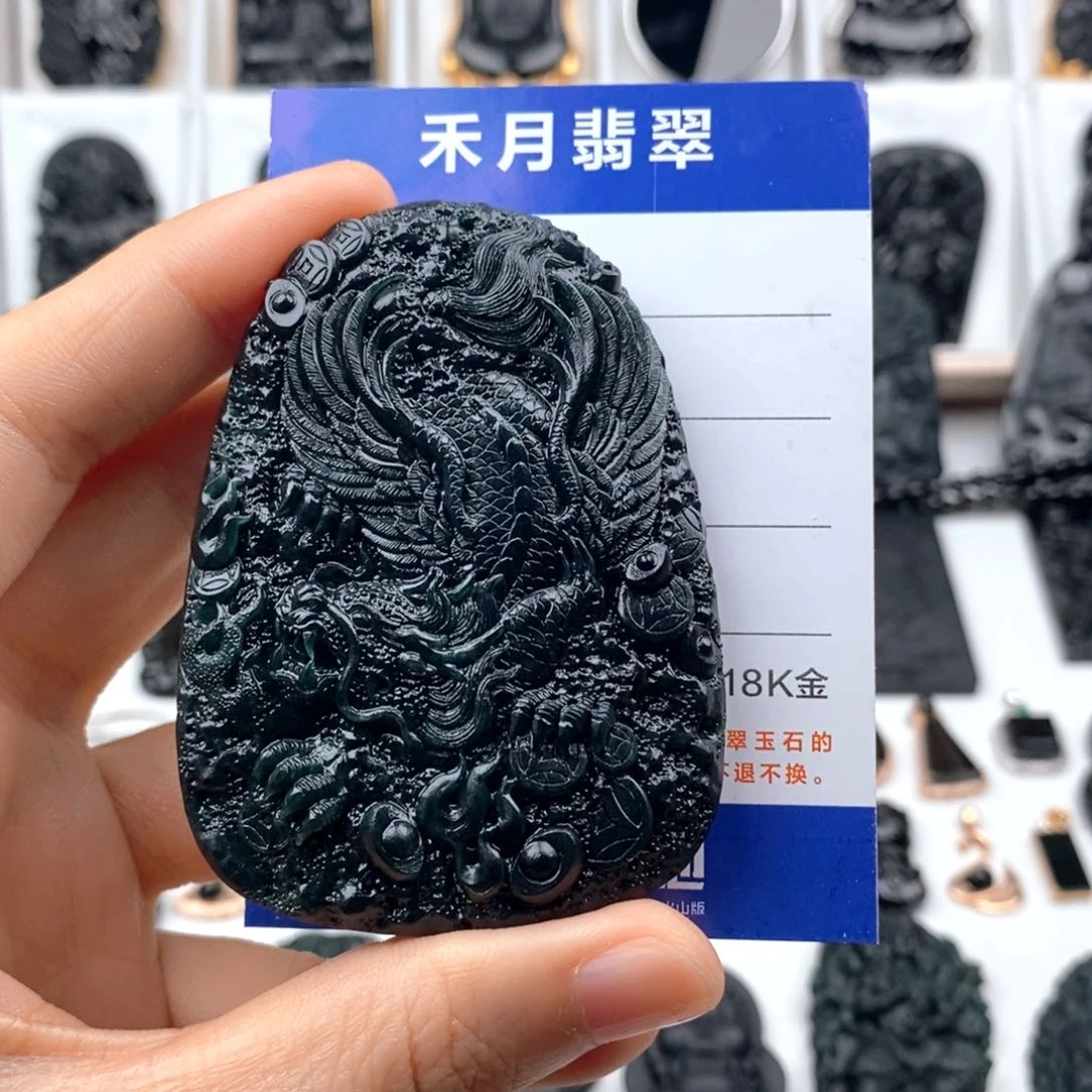 颈饰未镶嵌翡翠壹****选貔貅牌子