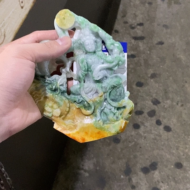 福***宝定制翡翠未镶嵌不退