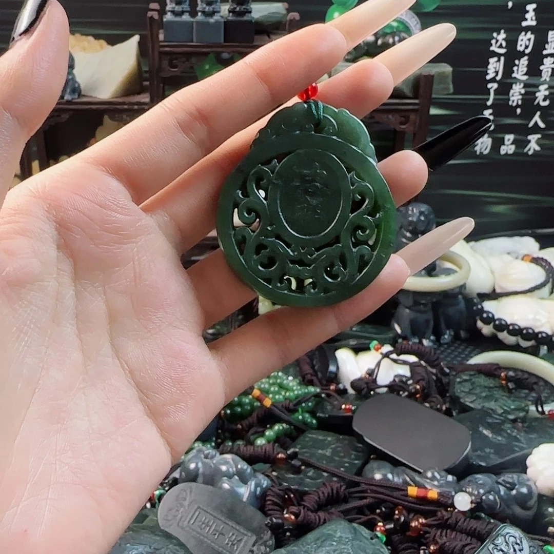 和田玉（糖玉）未镶嵌笔搁