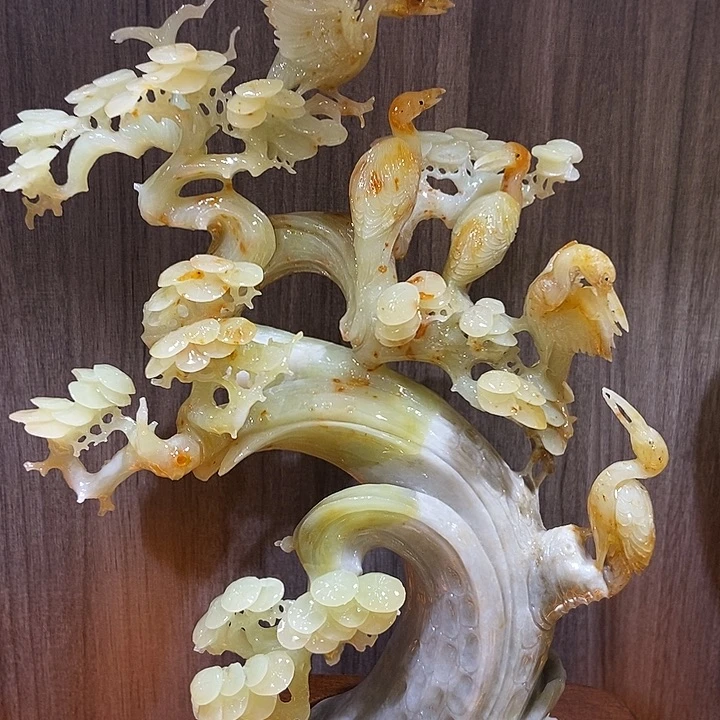 蛇纹石玉（覆膜）合金珠宝奇石