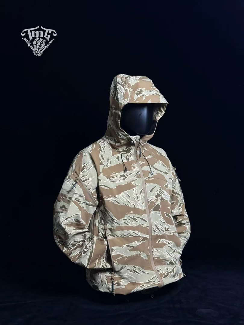 新X-TMG橘皮四面弹夹克