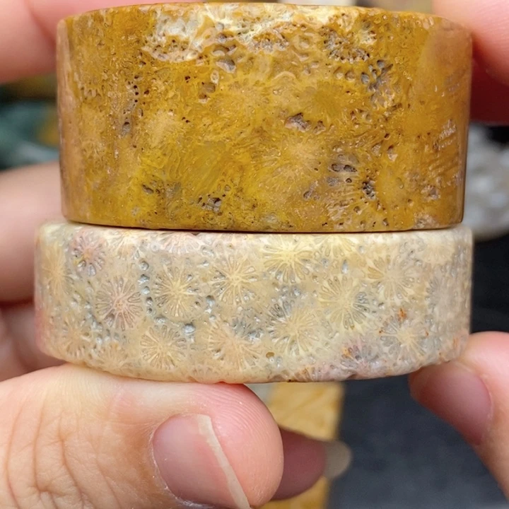 硅化玉颈饰未镶嵌