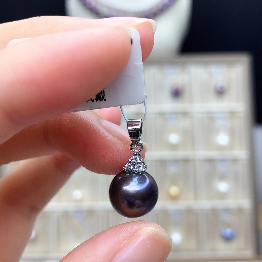 合金颈饰淡水珍珠