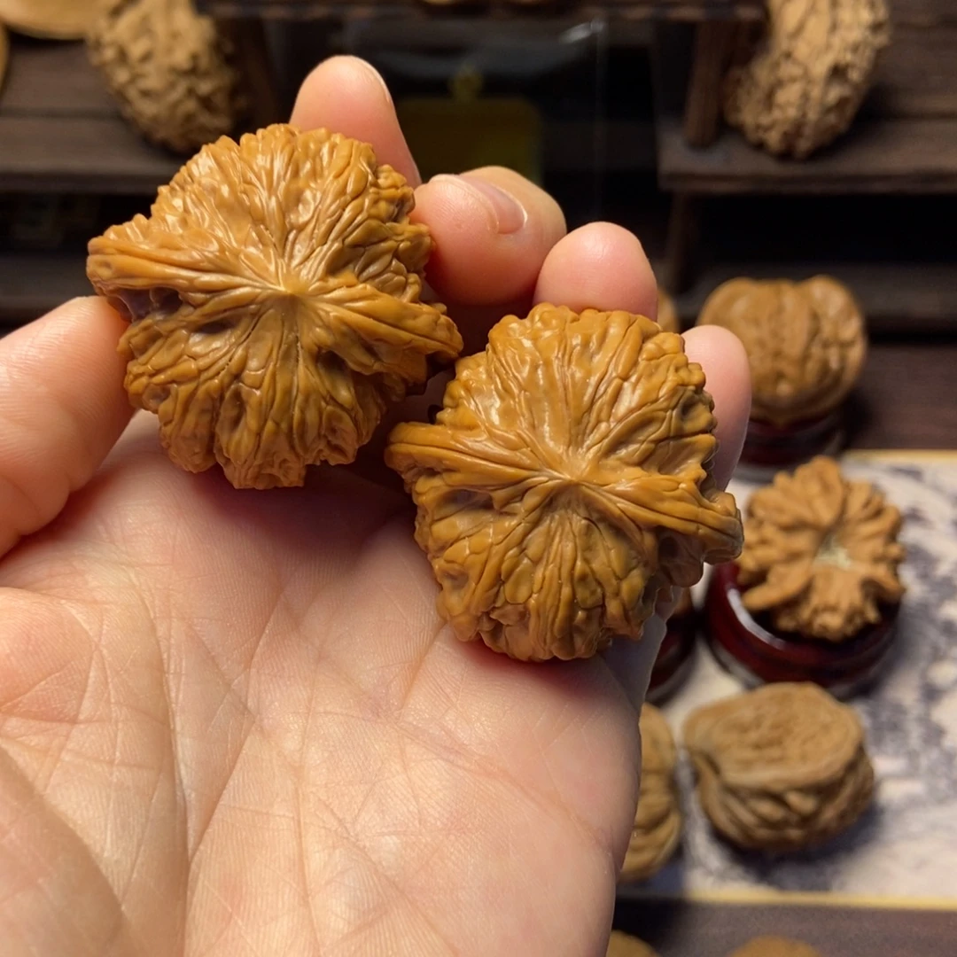 把件文玩核桃全品磨盘尺寸40