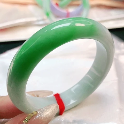 未镶嵌手镯翡翠2506