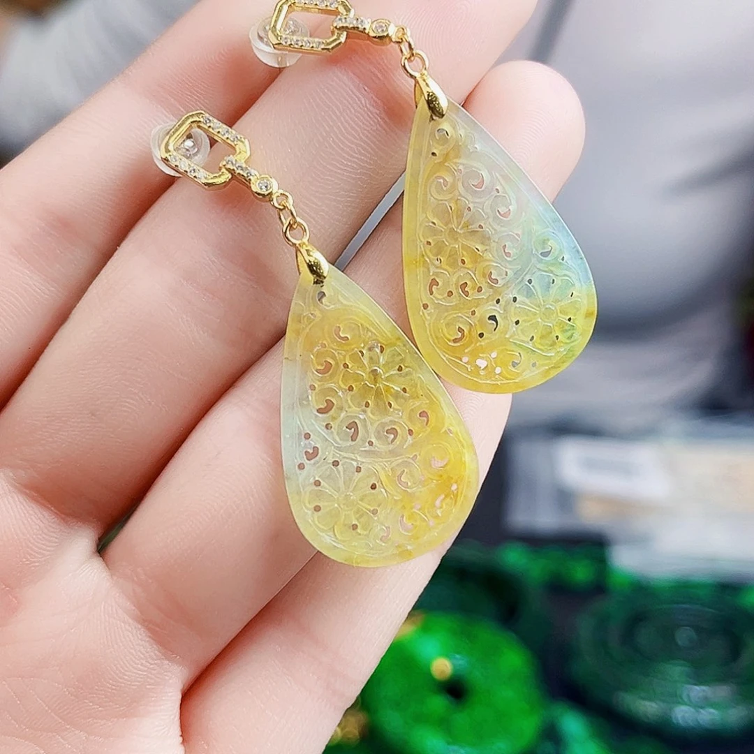 颈饰银S925镶嵌翡翠多样性