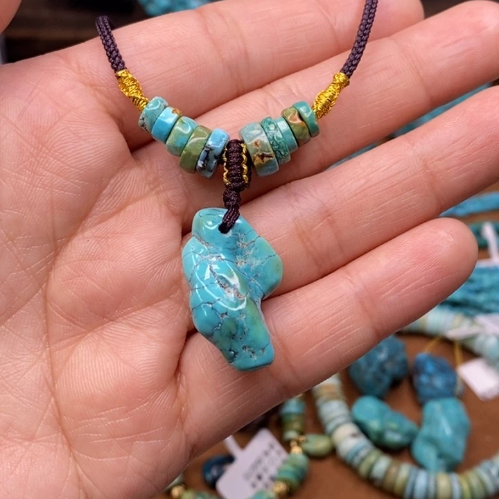 绿松石原矿未镶嵌