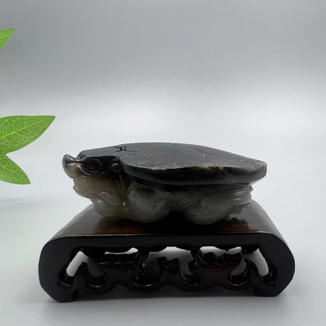 A669 和田玉手把件 MN631101637