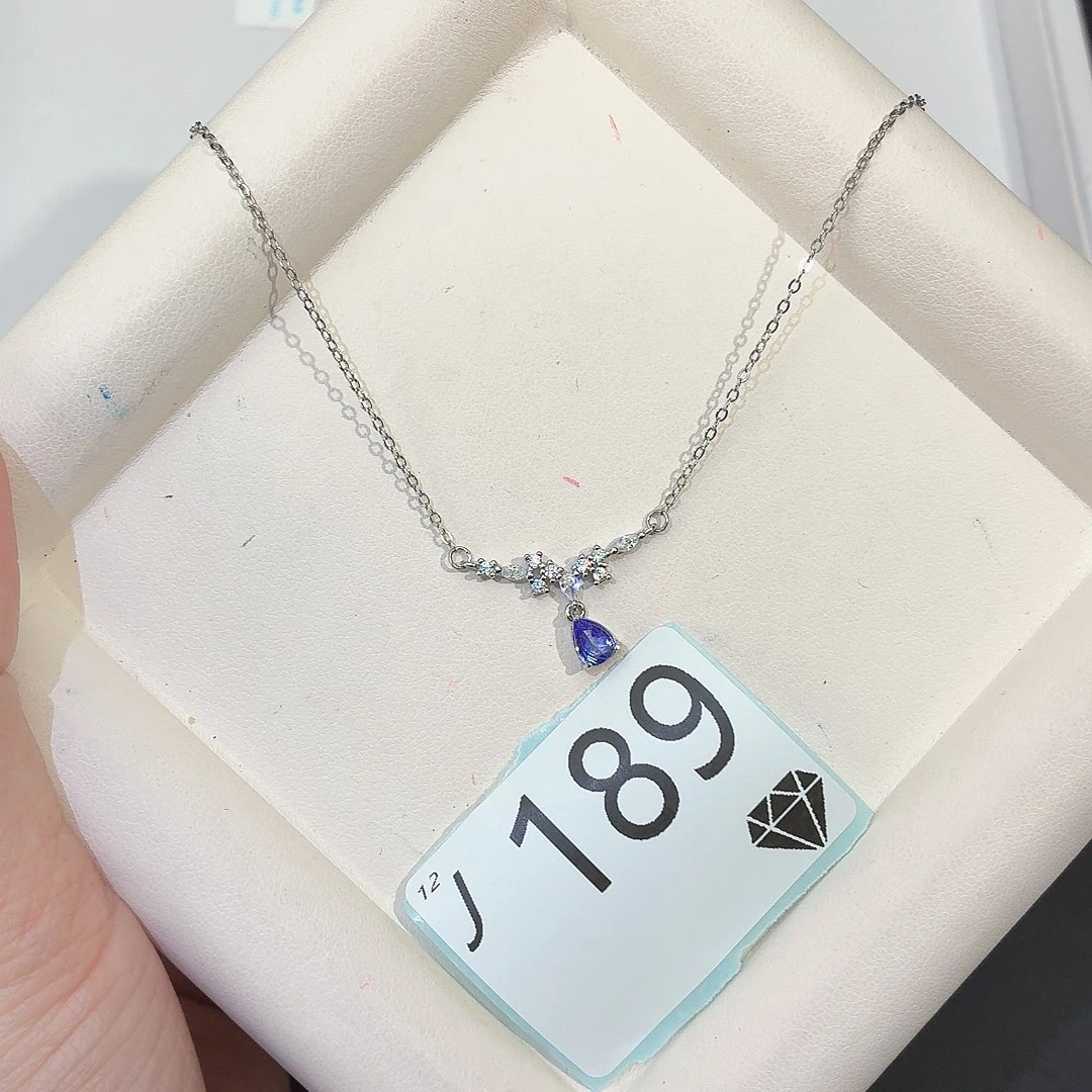 珠宝奇石银S925镶嵌坦桑石