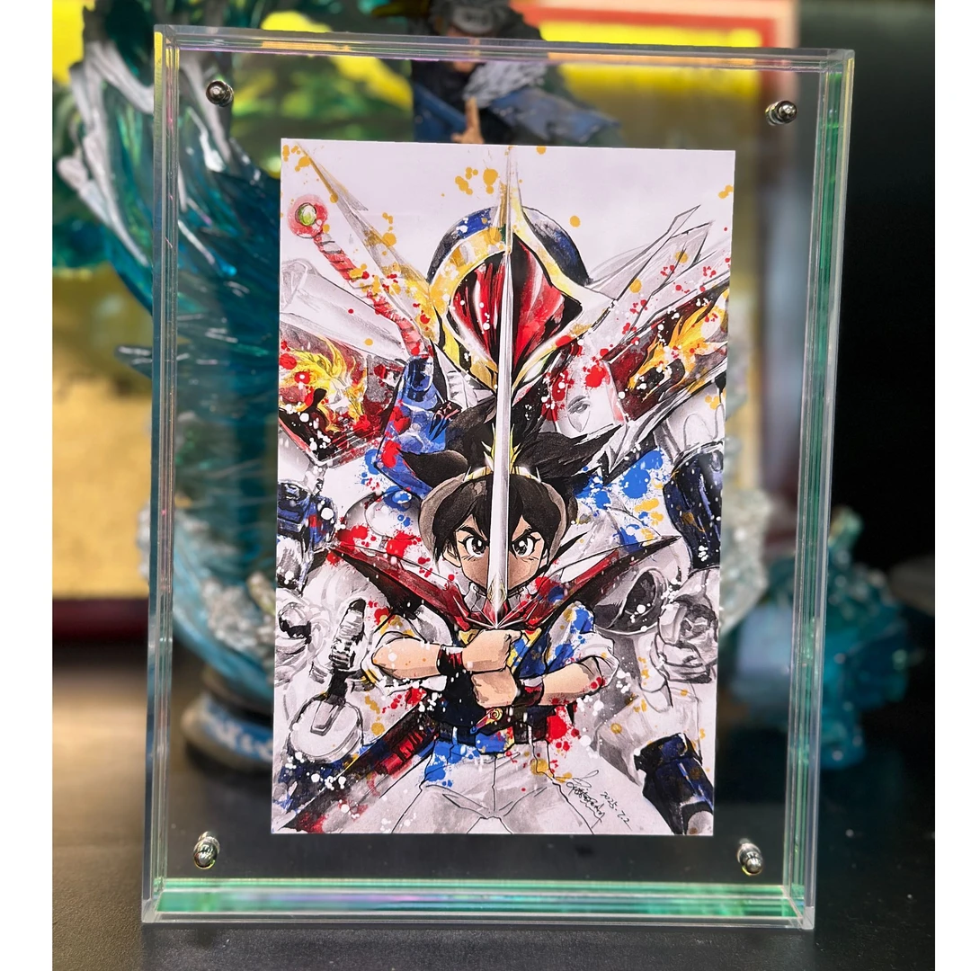 （拍框送画） 神龙斗士 复制画