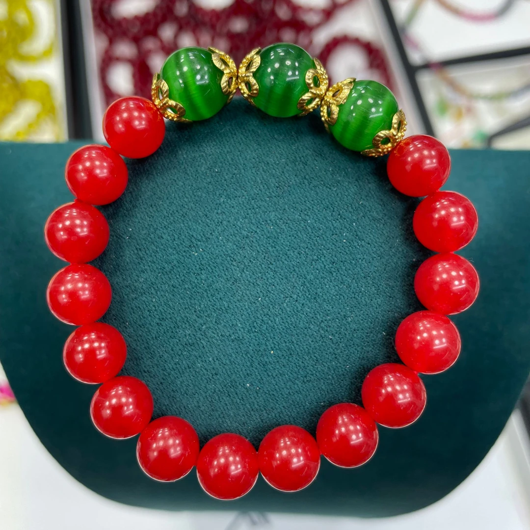 Z058 南红10mm单圈手串