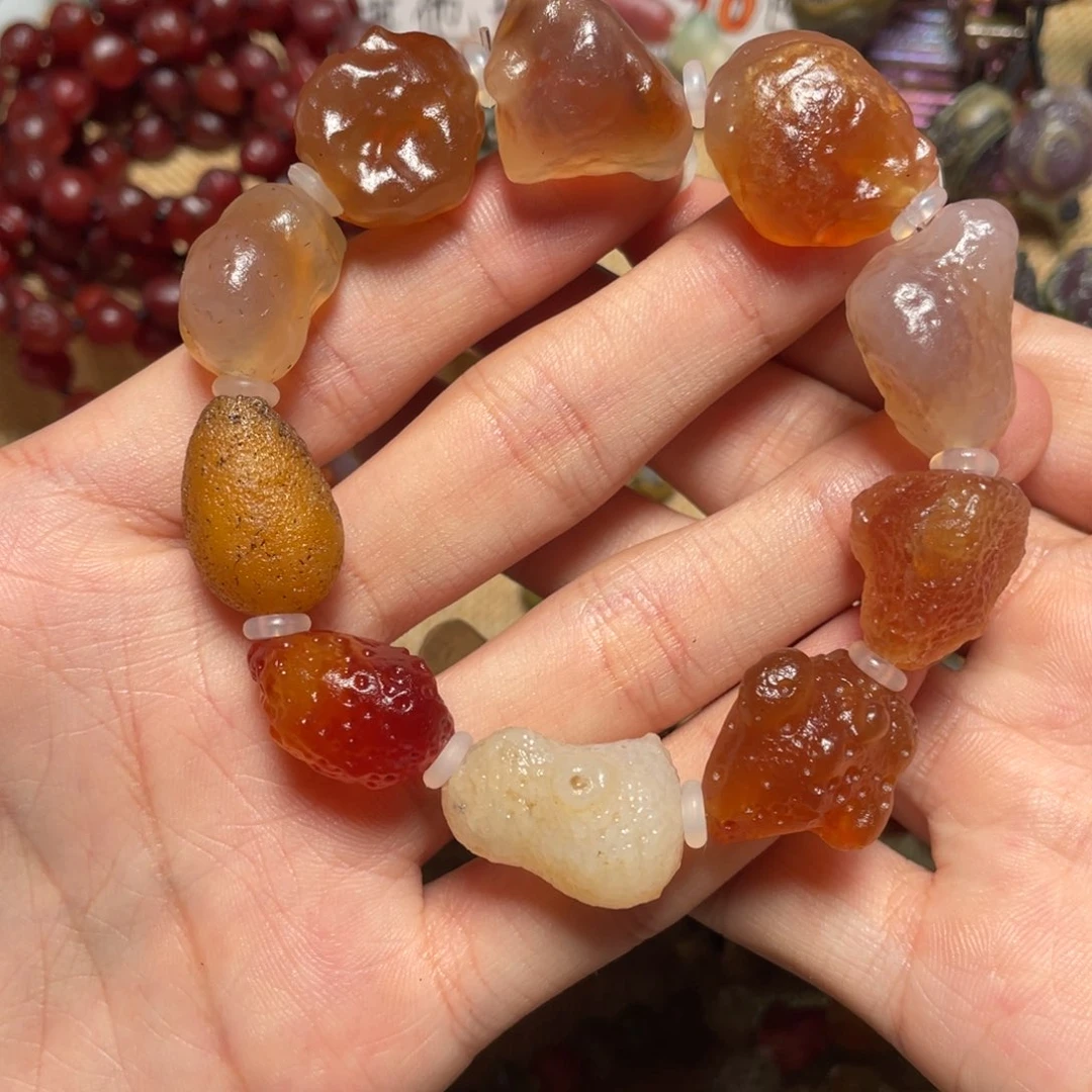 玛瑙/玉髓手链合金