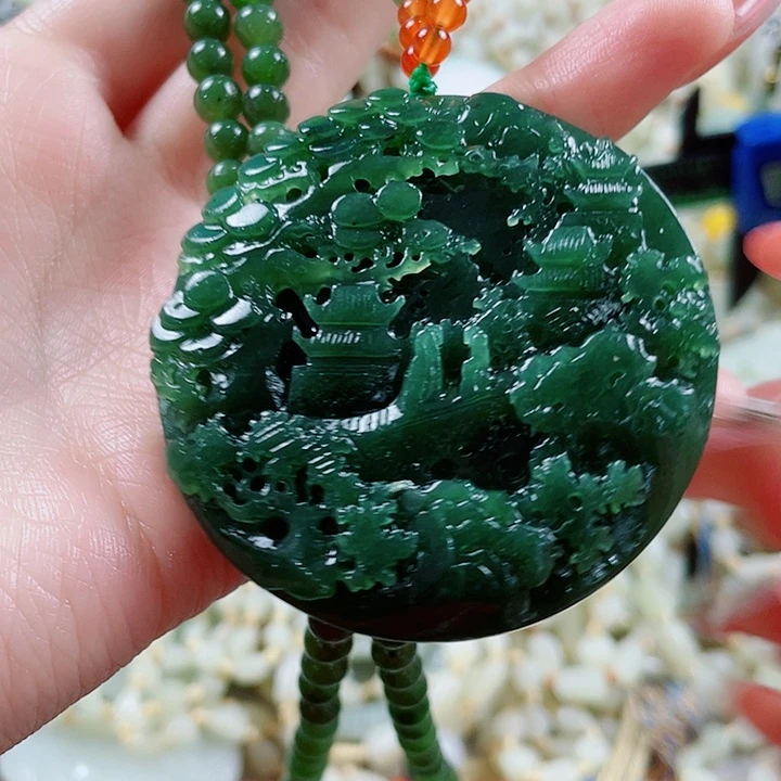 未镶嵌和田玉挂件