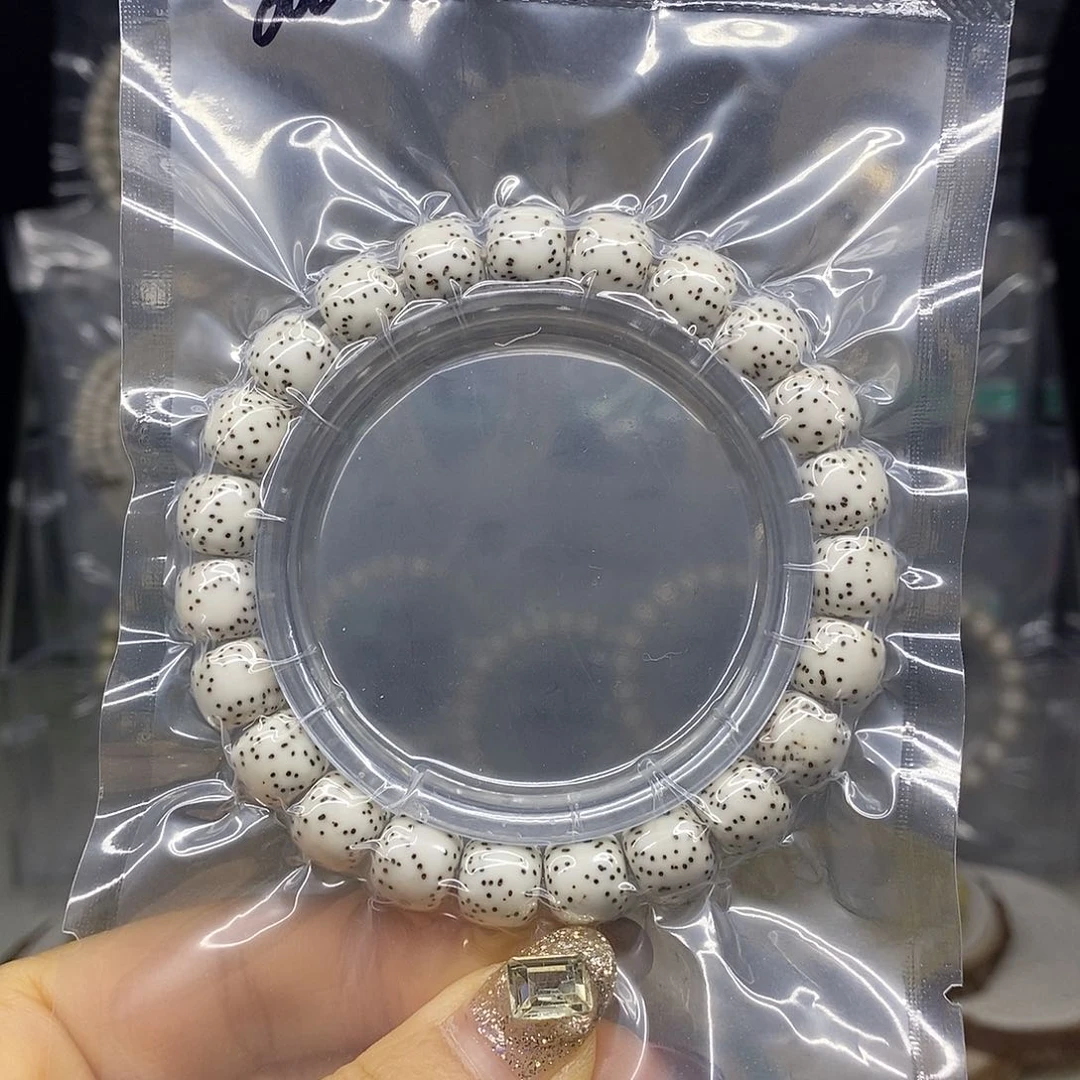 星月菩提手串10*9原白