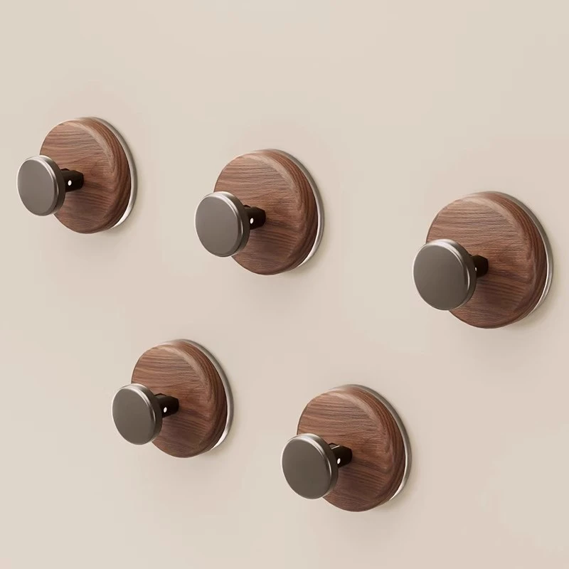 中古风吸盘挂钩无痕粘贴门后挂衣钩橱柜抽屉门把手卫生间墙壁单钩