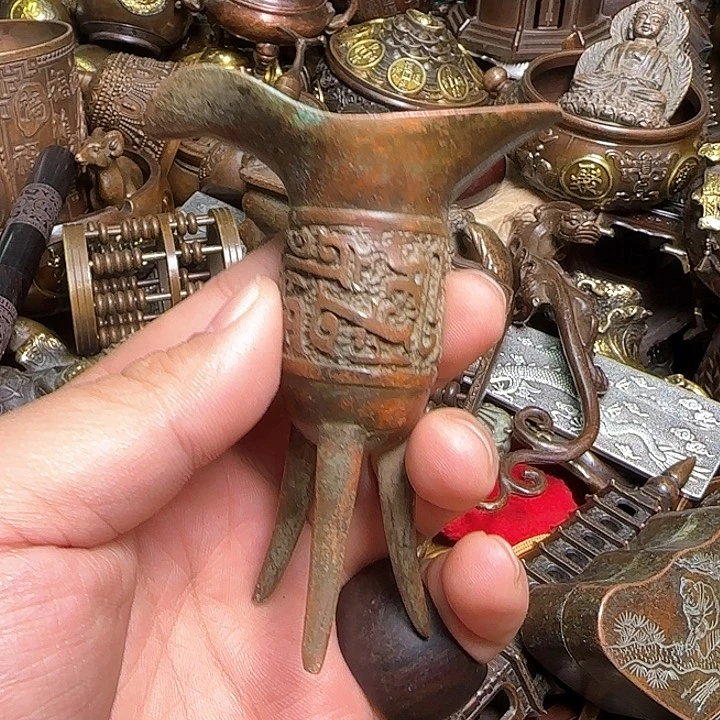 铜器办公室茶室摆件