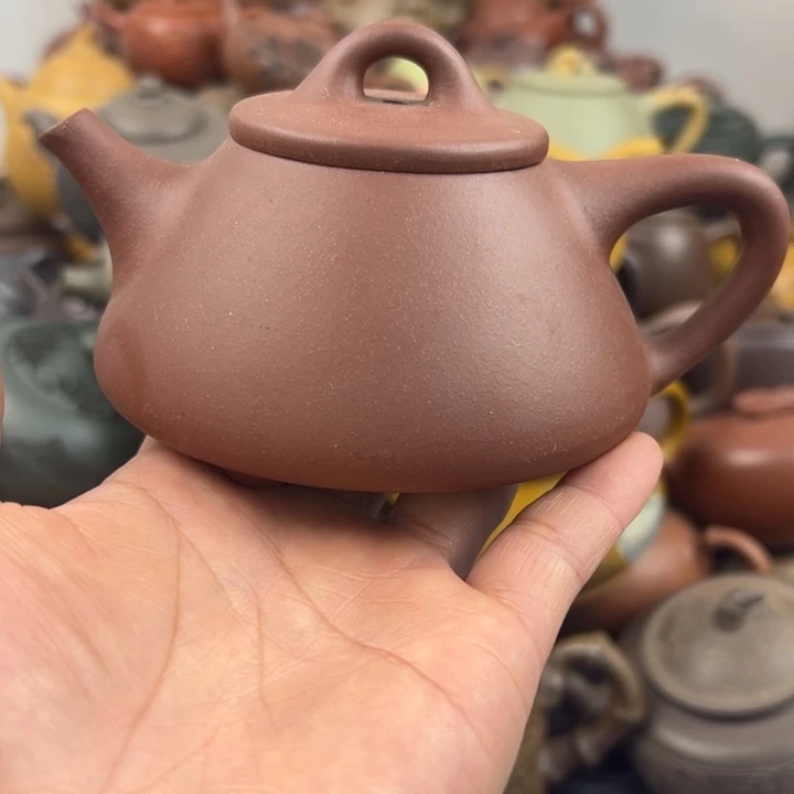 紫砂茶壶紫砂壶微瑕整口痕迹