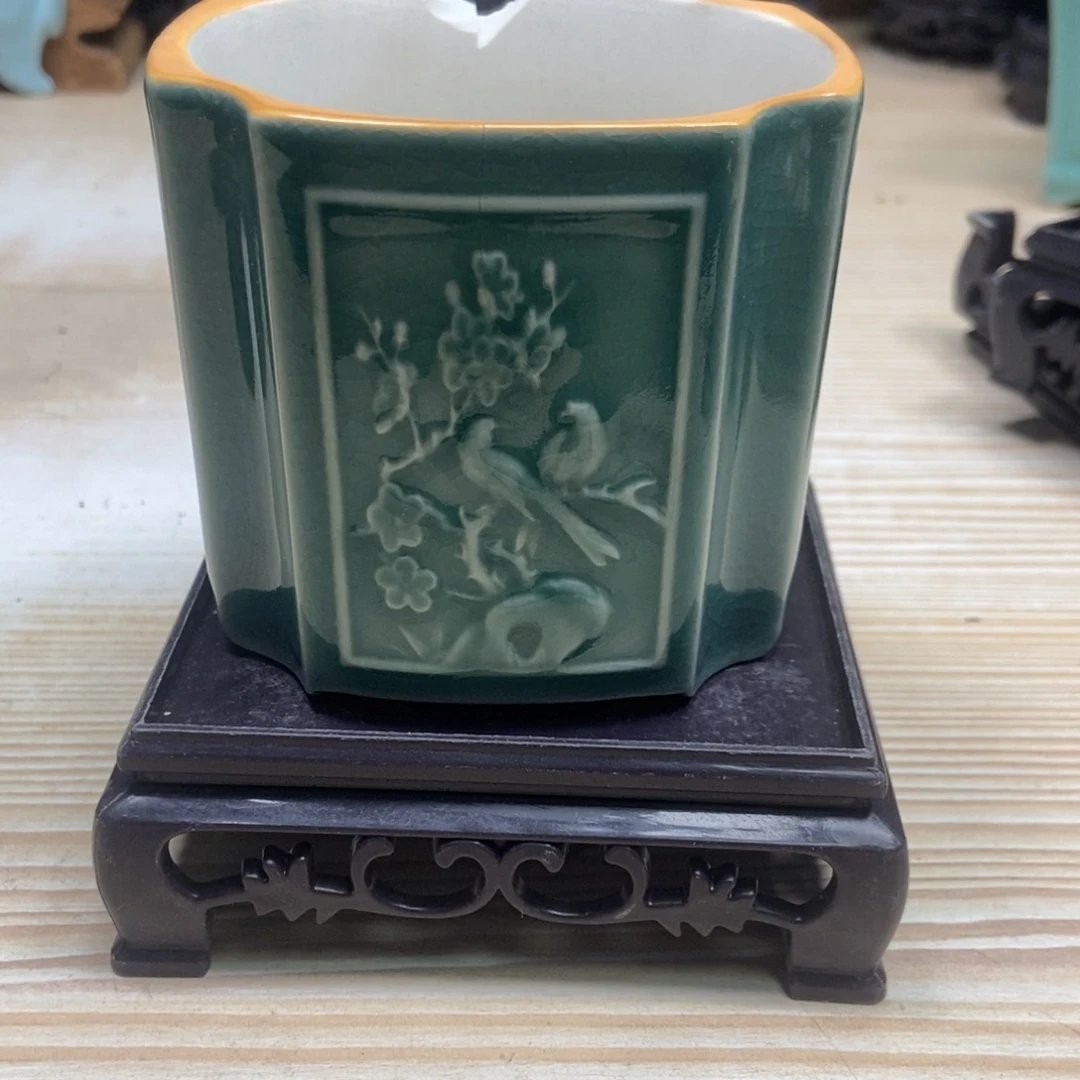 瓷片陶瓷花盆陶瓷艺术