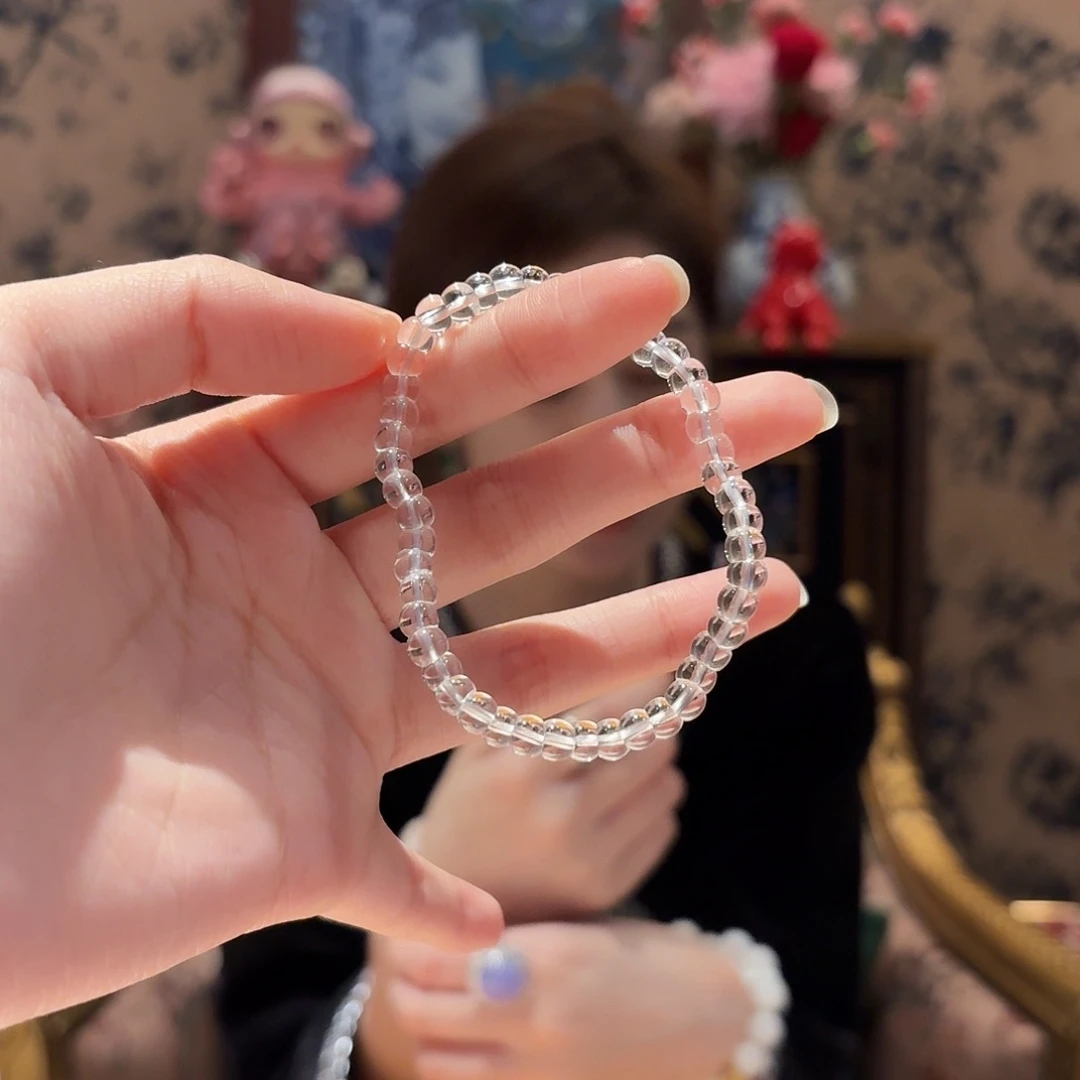 水晶手串未镶嵌多样性发其一