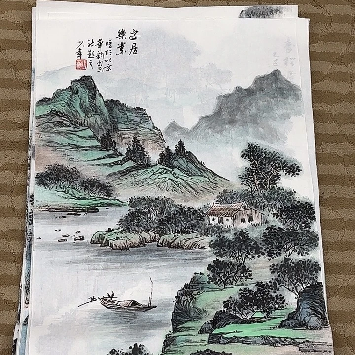 国画花鸟等多种鸟类的