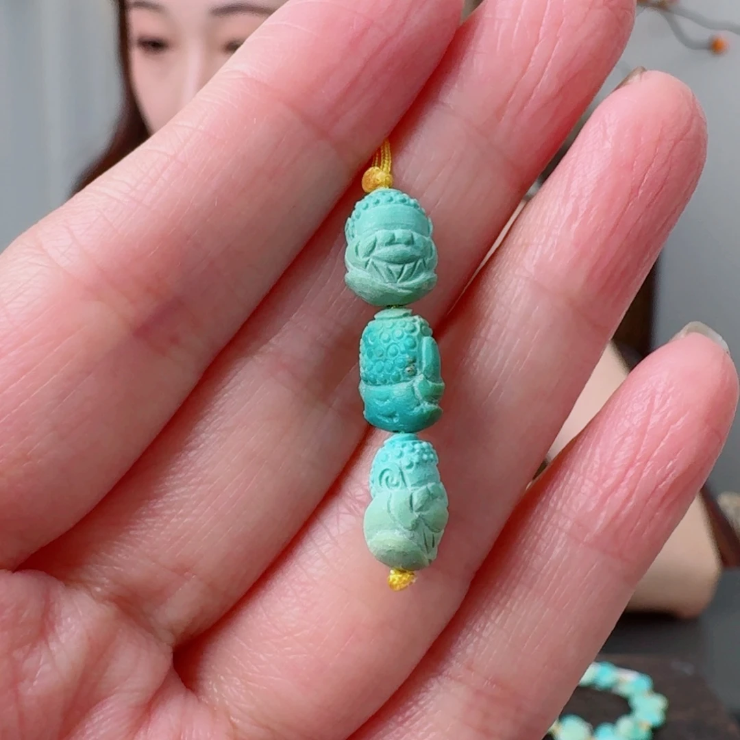 未镶嵌绿松石珠宝奇石