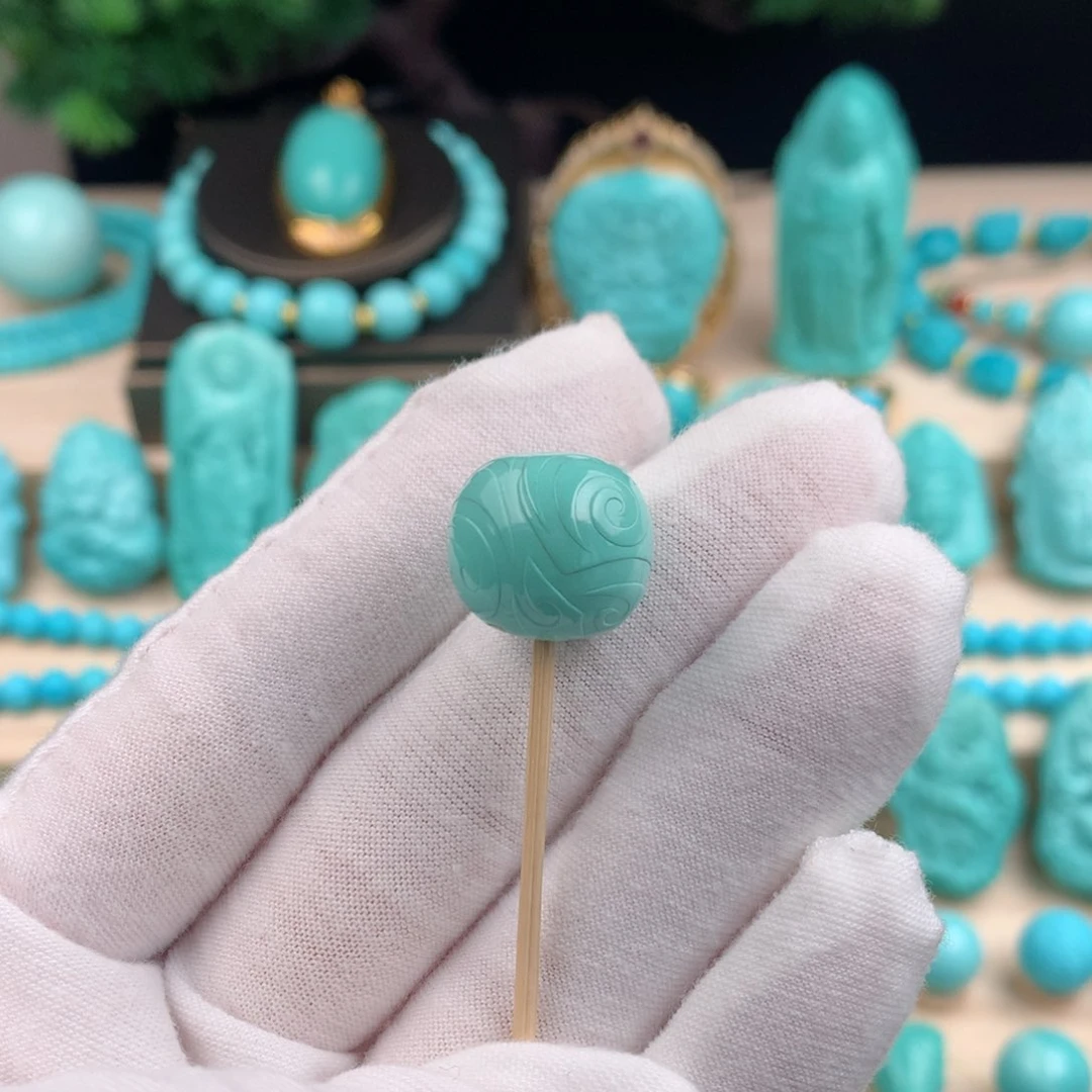 【闪购商品】绿松石珠宝半成品未镶嵌